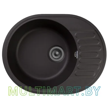 Кухонная мойка GranFest QUARZ Z-58 (черный) картинка 2